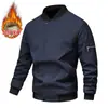 [Comercio Electrónico Transfronterizo] Tiktok Amazon Talla Europea Invierno Nuevo Chaqueta de Cachemira para Hombre Casual Tendencia