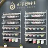 Tienda de Ropa Interior Estante Ajustable Exhibidor Colgador de Pared Perchero para Sujetadores Ropa Interior Calcetines Gancho de Pared Colgador Interno