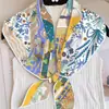 Bufanda Triangular Estampada de Diseño Único para Mujer, Chal Multiusos de Sarga, Chaleco Fino de Exterior Falso Cuello para Primavera y Otoño