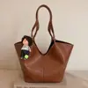 Comercio Exterior Simple Retro Casual Bolso Grande Nuevo de Moda Femenino Bolso Tote de Nicho Gran Capacidad Bolso de Hombro Bajo el Brazo Moderno
