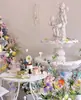 Fuente de Estilo Europeo para Jardín, Accesorios de Boda, Adornos Grandes Nuevos, De Pie, Agua Circulante, Elemento de Agua para Patio de Villa