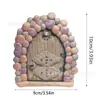 Adornos de Puerta de Elfo de Jardín Transfronterizos, Decoraciones de Jardín, Adornos para Jardín de Casa, Manualidades de Madera, Adornos de Doble Capa