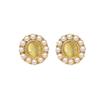 Estilo francês luz de luxo quadrado diamante flor brincos feminino ins estilo europeu e americano personalidade temperamento pequeno quadrado brincos de flor de açúcar moda
