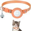 Capa de silicone para rastreador Apple Airtag explosivo, coleira para gato, sino, coleira para gato, coleira para animais de estimação em estoque, atacado