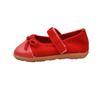 Liquidación Venta al por mayor Transfronteriza Primavera y Otoño Lindo Lazo Zapatos de Princesa Casual Velcro Zapatillas de Suela Blanda para Bebés Niñas