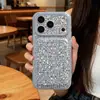 Lujo Ligero con Pedrería para Funda de Teléfono iPhone 18 Pro Max Apple 17 Borde Redondo 16 Pro Avanzado 15P Anti-caída