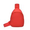 Color Sólido Simple Bolsa Infantil para Jardín de Niños Moderna Mini Bolsa de Pecho Nuevo Estilo Bolsa Ligera de Hombro Cruzada para Niña