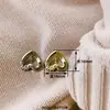 Hebilla de Anillo de Amor de Moda Diseño de Botón Metálico Hebilla en Forma de Corazón Prendas de Punto Cárdigan Suéter Traje Hebilla Decorativa