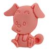 En stock Al por mayor Molde para Pastel Forma de Cachorro Lindo DIY Silicona Plegable Dulces Herramientas para Hornear Cubitos de Hielo H1881 Huevo