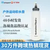 Botella de Agua Portátil Popular de Venta Caliente para Correr Maratones Senderismo Montañismo Fitness Camping Hidratación Transparente Botella de Agua para Ciclismo