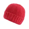 Gorro de Invierno Holgado Cálido de Lana Tejida para Mujer con Protección para las Orejas, Gorro Slouchy para Calidez Invernal