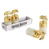 Conjunto de Potes para Temperos Folha de Bordo para Cozinha, Recipientes de Vidro Selados de Aparência Sofisticada para Condimentos, Potes Portáteis para Sal e Açúcar Venda por Atacado