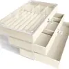 Joyero multicapa con cajón de gran capacidad, antioxidante, para pendientes, anillos, collares y pulseras.