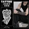 Adesivos de Tatuagem de Ervas Estilo Gótico Dominador à Prova d'Água e Suor Duradouros Tatuagens para Braço e Perna de Homens e Mulheres Adesivos de Tatuagem de Alta Qualidade