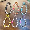 Cadena de Teléfono de Caracola con Cuentas Llavero Colgante para Funda de Teléfono Cadena de Cuerda Colgante Accesorios para Bolsos Pequeños Regalos Venta al por Mayor