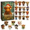 Producto Nuevo Transfronterizo 2025 Equipo de Fútbol Americano 50 Aniversario Caja Sorpresa Decoración Colgante para Árbol de Navidad de Acrílico