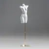 Mannequins de Meia-Corpo Masculino e Feminino para Exposição de Lingerie, Rack para Vitrine de Loja de Lingerie, Manequim, Rack para Exposição de Maiôs e Sutiãs, Modelo de Prateleira