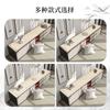 Mantel de cuero con patrón chino para el hogar, resistente al aceite, antiincrustante, antiescaldadura, tapete para gabinete de TV, tapete de mesa largo de cuero PU fácil de limpiar