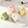 Taza de Cepillo de Dientes Creativa y Personalizada con Ojos Grandes Lindos para Uso en Casa, Taza de Plástico para Cepillo de Dientes de Pareja, Taza para Enjuague Bucal