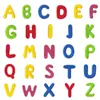 Patches Bordados Termocolantes Coloridos Populares de Desenho Animado 26 Letras Inglesas Mini Fofos Acessórios Decorativos para Roupas
