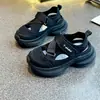 Sandalias Deportivas Infantiles 2026 Nuevo Modelo de Verano Malla Simple Huecas Ligeras Estilo Coreano para Niñas Elegantes Zapatos de Playa para Niños