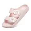 Pantuflas Transfronterizas Nuevas de Suela Gruesa para Hombre, Calzado de Verano para Exteriores, Pantuflas Slip-On para Pareja, Zapatos de Playa de Color Sólido para Exteriores de Talla Grande para Hombre