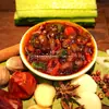 Frijoles con Salsa de Sandía Aoye, una Especialidad de Anhui y Henan, es Auténtico, Delicioso y Picante, un Gran Plato de Arroz