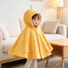 Capa para bebé, nuevo modelo de primavera y otoño, capa cortavientos para salir con niños, forrada de polar, chal cortavientos de dibujos animados de invierno para niños y niñas