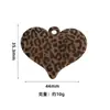 Colores de Otoño e Invierno Estampado de Leopardo Terciopelo Cuentas Redondas Forma de Corazón Estrella de Cinco Puntas Cuadradas Cuentas Accesorios DIY Cadena para Teléfono Accesorios para Bolígrafo