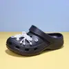 Zapatos de Agujeros Clásicos con Lazo de Perla Verano Nuevo Estilo Unisex Antideslizantes a Prueba de Olores Ecológicos Zapatos de Agujeros Mujer