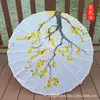 Paraguas de Papel Aceitado Antiguo Impermeable y a Prueba de Sol, Estilo Chino Cheongsam Fotografía Fotografía Pasarela Tela de Seda Artesanía Paraguas Paraguas de Fotografía