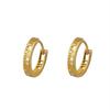 Numerais romanos Ear Buckle Feminino S925 Tremella Anel Estilo Frio Brincos Elegantes Coreano Moda Personalidade Orelha Pequena