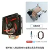 T400 4 Tubos de Calor Enfriador de CPU para Computadora Ventilador Luz Roja Fantasma Clip de Tipo Tornillo Enfriador de CPU de Cuatro Tubos de Cobre