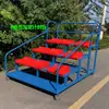 Soporte de Árbitro Móvil Retráctil para Línea de Meta Tribuna de Cronometraje para Estadio Escolar Campo Deportivo Tribuna para Competencia de Atletismo