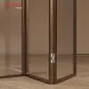 Duoerma Guarda-Roupa de Porta Invisível Gabinete Dobradiças Silenciosas Porta Oculta Dobradiças Tridimensionais Porta de Gabinete Oculta Porta de Madeira Dobradiças Ocultas