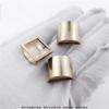 Acessórios de Metal Decorativos para Moda Praia Produção Fivela D para Biquíni Fivela Decorativa para Traje de Banho Fixadores para Alças de Ombro