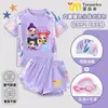Nuevo Conjunto de Bikini Kpop Demon Slayer para Niñas de Verano para Niños, Traje Conservador de Dos Piezas de Secado Rápido con Protección Solar para Niños Mayores