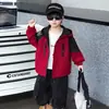 Chaqueta Reversible para Niños de Primavera y Otoño Estilo Coreano Chaqueta Casual Moderna y Atractiva para Niños Pequeños y Niños Pequeños