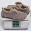 Zapatos peludos estilo retro para mujer, adecuados para otoño e invierno, zapatos de algodón Mary Jane, estilo nocturno suave, mocasines de felpa con suela plana