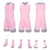 Ropa de baloncesto para niños al por mayor, bolsillo de doble cara, traje de jersey de baloncesto, ropa de entrenamiento para hombres, compra grupal, baloncesto personalizado para adultos