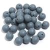 Cuentas Redondas de Silicona de Colores Caramelo, Accesorios para Cadena de Teléfono Móvil, Cuentas Sueltas Redondas Semiacabadas, Cuentas Redondas de Colores Caramelo, Cuentas Sueltas