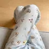 Calça de Pijama Estampada com Desenhos Fofos de Alta Qualidade para Primavera e Verão, Fina, Macia, Amiga da Pele, Respirável, Simples e Casual