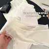Pantaletas de Algodón Puro con Adorno de Encaje Dulce Antibacterianas de 10A para Niñas, 50 Piezas de Algodón Puro de Hilo Fino Jacquard, Transpirables, Antibacterianas, Refuerzo Prolongado