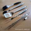 Novo Conjunto de Ferramentas para Churrasco Pá para Churrasco Garfo para Churrasco Pinça para Churrasco Escova de Aço para Churrasco Vassoura para Churrasco Espetos para Churrasco