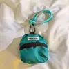 Mochila Pequeña de Viaje Dopamina Colorida Suave de Moda Billetera para Monedas con Cordón de Color Contrastante Colgante de Bolsa Corta