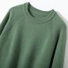 Suéter pullover masculino de lã 100% espessa de fio duplo, gola redonda, outono e inverno, tamanho plus size, suéter de cashmere, atacado transfronteiriço