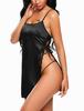 Ropa interior sexy Europa y Estados Unidos AliExpress Amazon explosiones tirante de encaje pijama con abertura lateral fábrica de origen