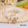 Nuevo Estilo Transfronterizo Árbol de los Deseos Árbol de la Paz Hermosa Pulsera de Cuentas para Mujer Pulsera de Cuentas de Vidrio de Verano Joyería Estilo Vacacional