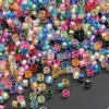 10g plata antigua teñida núcleo súper alta calidad vidrio cuentas de arroz cuentas sueltas hecho a mano DIY cadena de teléfono móvil con cuentas a mano accesorios