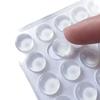 Adesivos Anticolisão Transparentes de Silicone Autoadesivos, Almofadas Anticolisão para Maçanetas de Porta, Adesivos Silenciosos para Portas de Armários de Móveis
